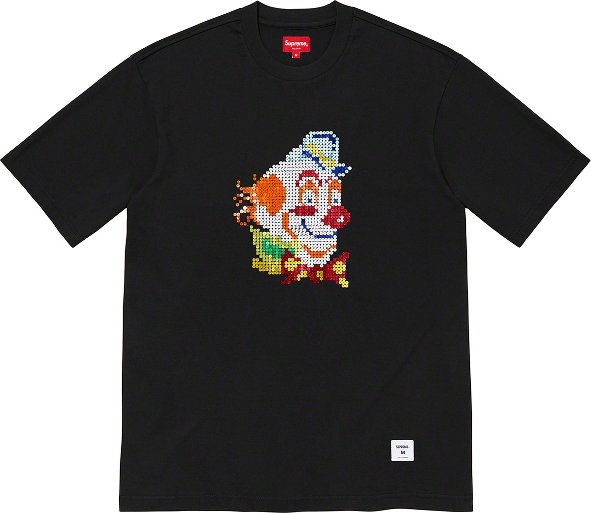 Clown Sequin S/S Top view 3